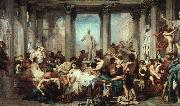 Thomas Couture The Romans of the Decadence China oil painting reproduction